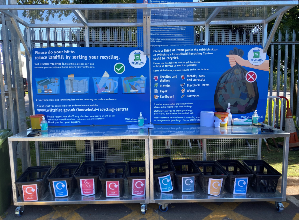 Sort out rubbish before going to recycling centre, say Wiltshire Council